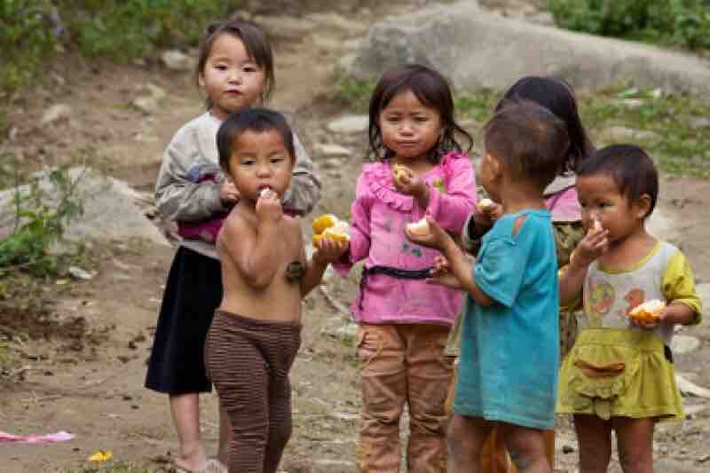 Rural school for development of playground by Ngo