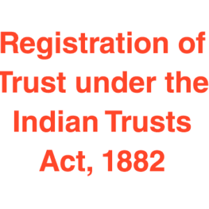 trust registration ngo registration